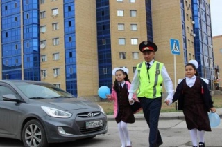 Актюбинские полицейские обеспокоены увеличением ДТП с участием детей.