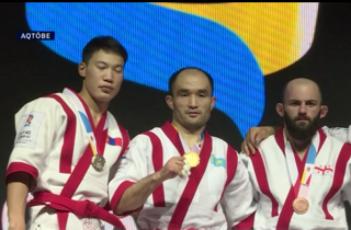 В Актобе завершился чемпионат мира по казахской национальной борьбе