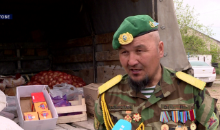 Благотворительную акцию организовали ветераны боевых действий на таджико - афганской границе