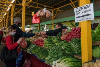 Центральный рынок Актобе возобновил свою работу