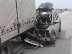 В Актюбинской области в результате ДТП погибли три пассажира «Лада Ларгус»