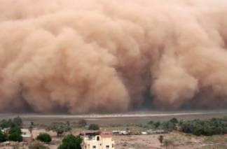 Жители Шымкента задыхаются от пыли