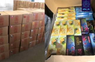 Контрабандный табак для кальяна на 133 миллиона тенге изъяли в Казахстане