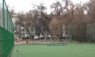 Пятилетнего алматинца придавило железными футбольными воротами