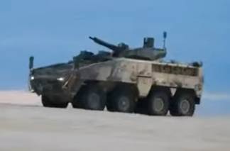 Видео с новой казахстанской бронемашиной появилось в Сети
