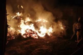 Трое детей погибли при возгорании сена в Атырауской области