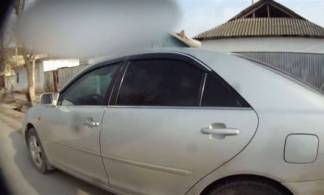 Полицейского протащили на машине в Туркестанской области