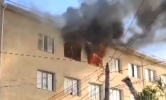 Пожар в общежитии Актобе мог спровоцировать пьяный мужчина