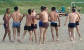 Массовая драка произошла на пляже в Актау