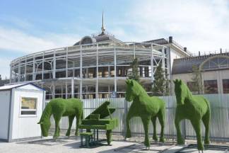 Что связывает коня с роялем, объяснили авторы проекта реконструкции привокзальной площади Петропавловска