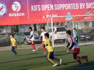 В Казахской академии спорта и туризма состоялась презентация Академии футбола КIFS