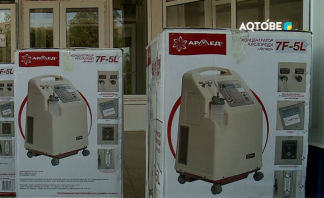 Крупнейшему стационару Актюбинской области передали необходимое медицинское оборудование