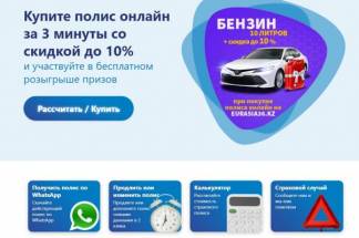 Страховой полис по WhatsApp от Eurasia36.kz