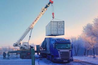 В Казахстан привезли станцию радионуклидного мониторинга газов